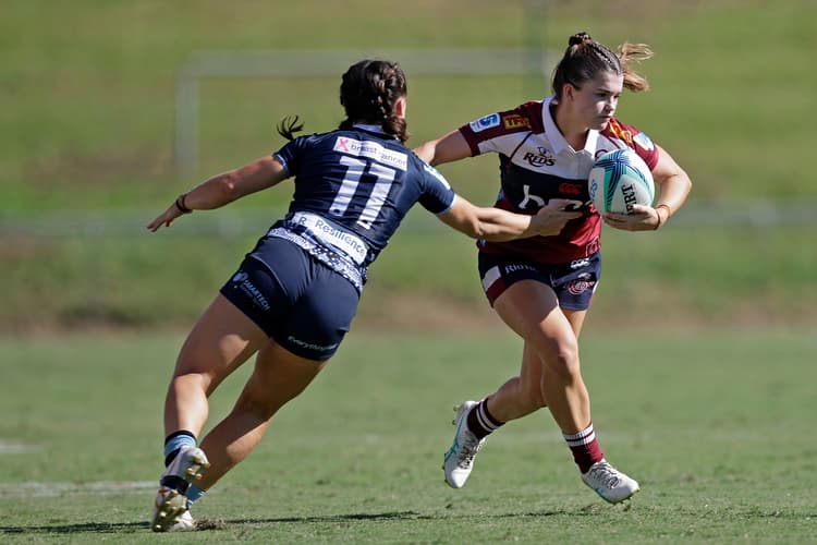 Queensland Reds winger Caitlin Urwin has signed a new contract with Rugby Australia. Photo: Getty Images.
