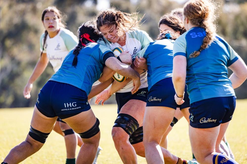 Wallaroos captain Michaela Leonard backs her side to turn around their season against Fiji. Photo: Brendan Hertel/RA Media