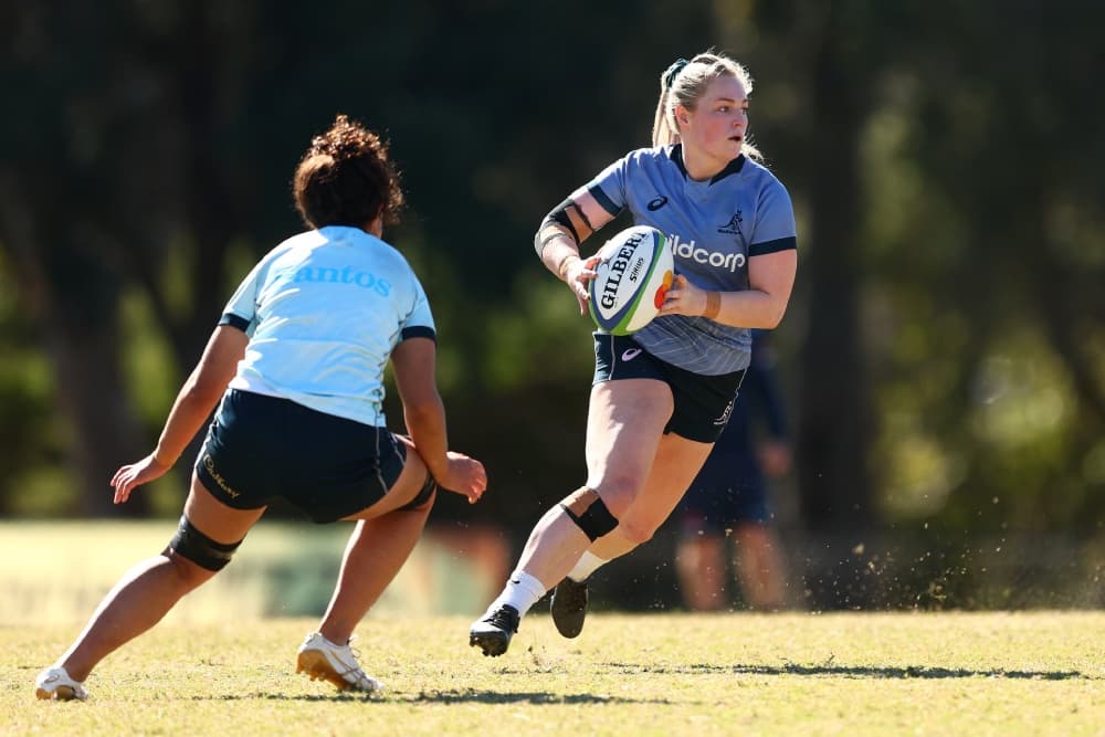 Carys Dallinger reflects on facing her home nation. Photo: Getty Images