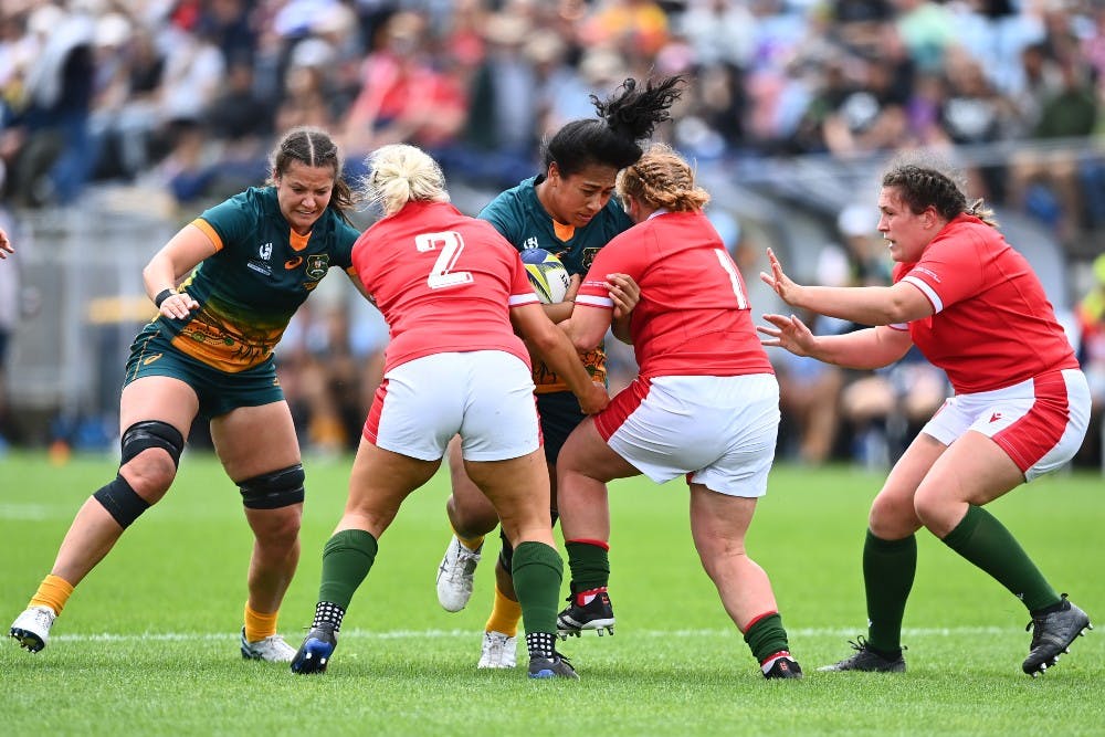 The inaugural WXV competition is set to kick off, with the Wallaroos at the forefront of the push towards increasing competitiveness, reach and impact of elite women’s rugby. Photo: Getty Images