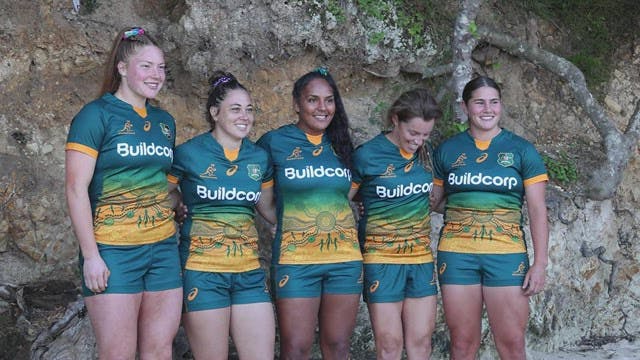 Wallaroos unveil First Nations jerseys
