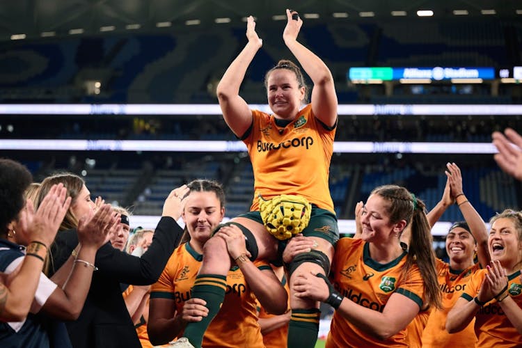 Shannon Parry ends her career on a high. Photo: Getty Images