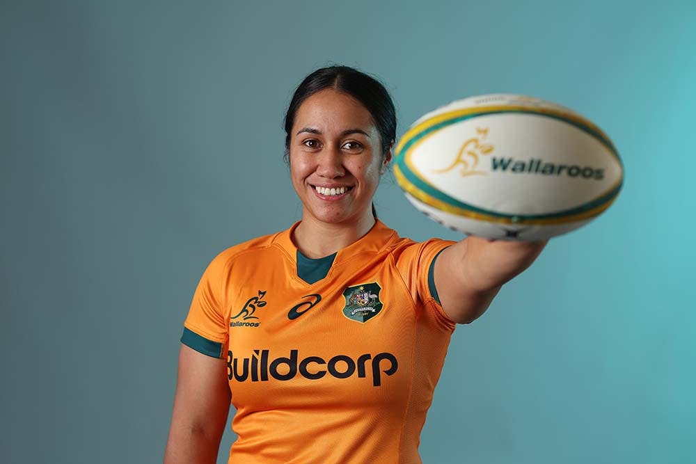 In just 18 months, Tania Naden has rocketed from outside the national squad into a starting jersey. Photo: Getty Images
