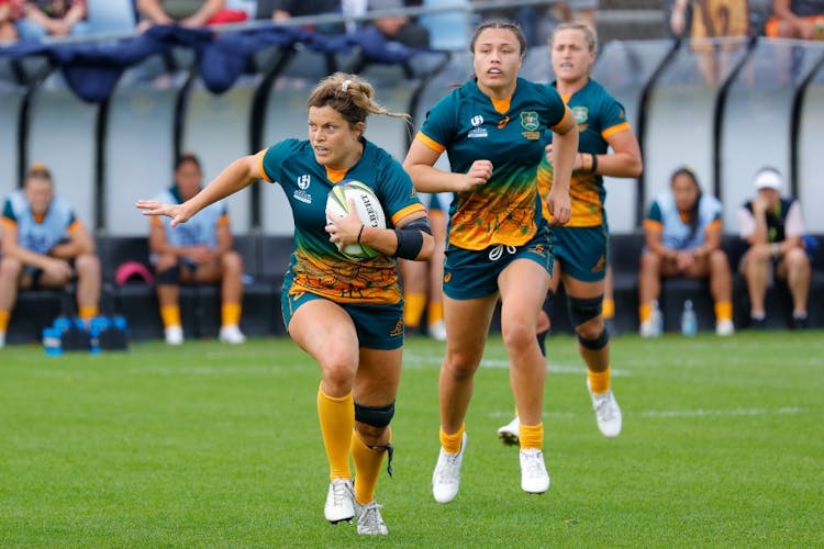 Grace Hamilton reflects on her 'tough' year as the Wallaroos eye off some big scalps. Photo: Getty Images