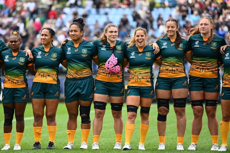 The Wallaroos will play England in the quarter-finals of Rugby World Cup 2021. Photo: Getty Images
