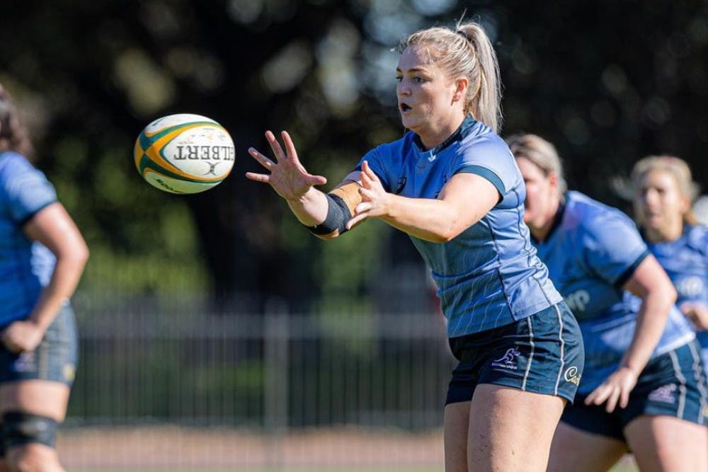 Carys Dallinger reflects on her sudden journey to the Wallaroos. Photo: Wallaroos Media