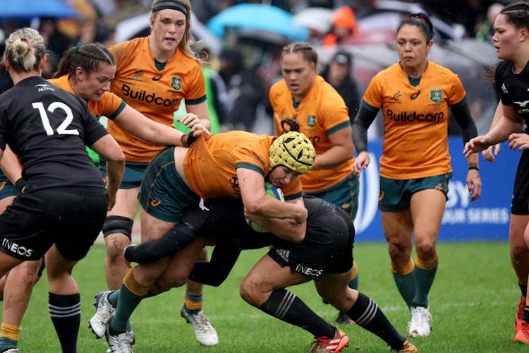 The Wallaroos showed plenty of promise but could not close it out. Photo: Getty Images