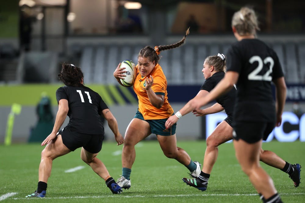 Wallaroos coach Jay Tregonning has made four changes from last week's England Test with try-scorer Ashely Marsters missing selection. Picture: Getty