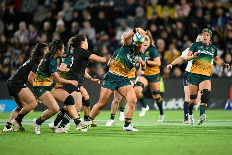 Wallaroos playmaker Arabella McKenzie is relishing her return to the national team. Photo: Getty Images