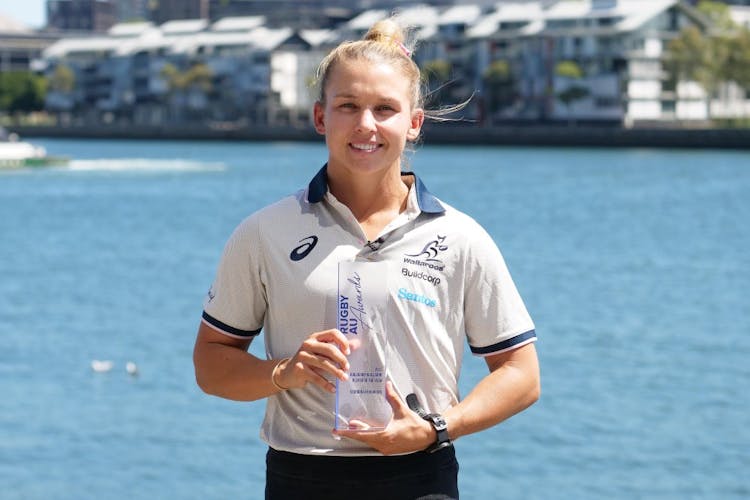 Georgina Friedrichs has been named 2022 Wallaroos Player of the Year. Photo Supplied