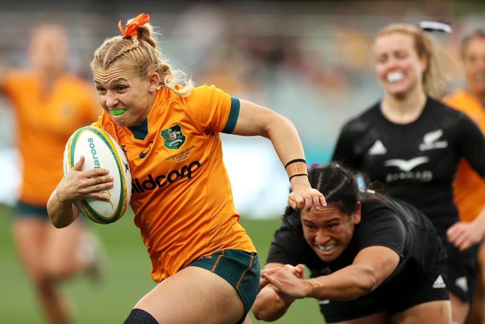 The Wallaroos were valiant but could not get the job done against the Black Ferns in Adelaide. Photo: Getty Images